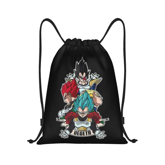 Dragon Ball Drawstring Bag | Waterproof Goku & Vegeta Gym Sack Bags - The Eezee Shop