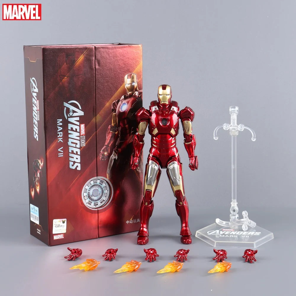 Iron Man Mark 35 Red Snapper Figure | Tony Stark Collectible Collectible Figures - The Eezee Shop