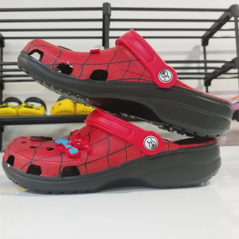 Spider-Man EVA Clogs | Breathable Superhero Beach Sandals Slippers & Sandals - The Eezee Shop