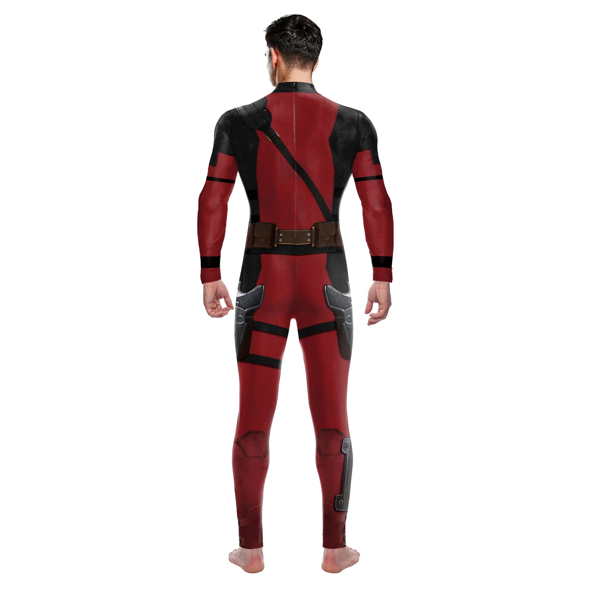 Deadpool & Wolverine Zentai Costume | Men's Superhero Jumpsuit Cosplay Costumes - The Eezee Shop