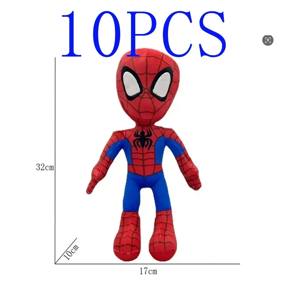 Spider-Man Plush Toy Set | Soft Stuffed Superhero Dolls Plush Toys - The Eezee Shop