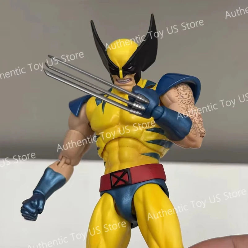 Wolverine Brown Comic Figure | Articulated X-Men Collectible Collectible Figures - The Eezee Shop