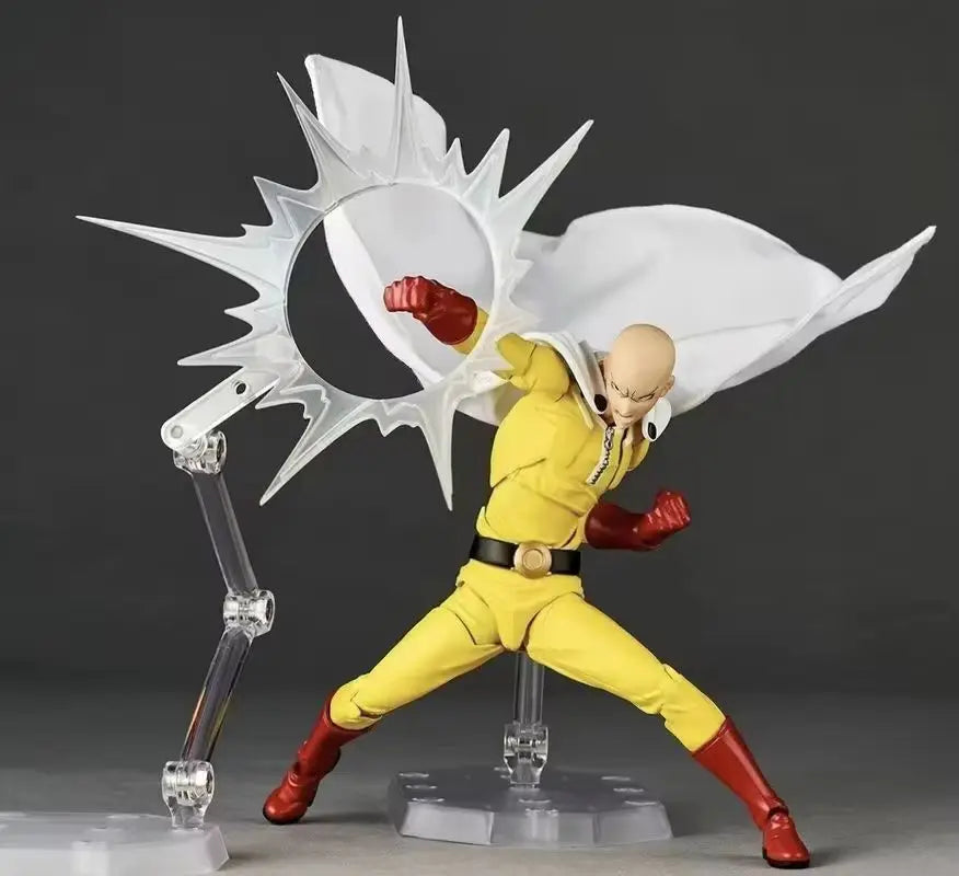 Saitama Articulated Action Figure | One Punch Man Collectible Collectible Figures - The Eezee Shop