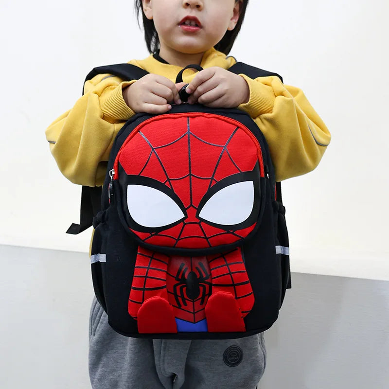 Spider-Man & Iron Man Kids Backpack | 3D Print School Bag Backpacks - The Eezee Shop