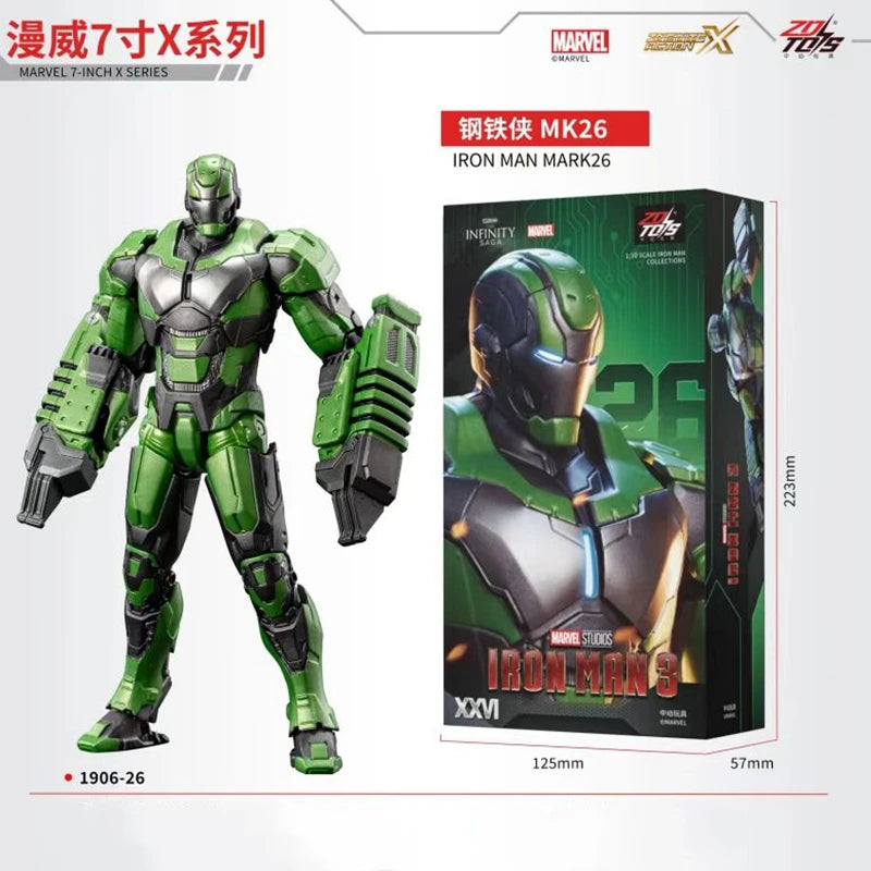 Iron Man Mark 35 Red Snapper Figure | Tony Stark Collectible Collectible Figures - The Eezee Shop