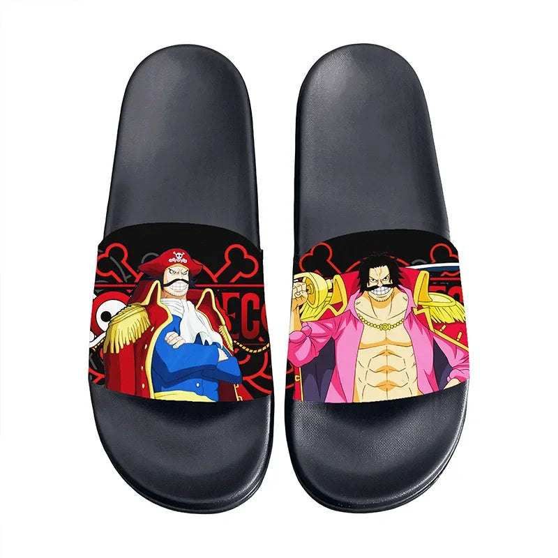 One Piece Couples Slippers | Non-Slip EVA Bathroom & Home Shoes Slippers & Sandals - The Eezee Shop