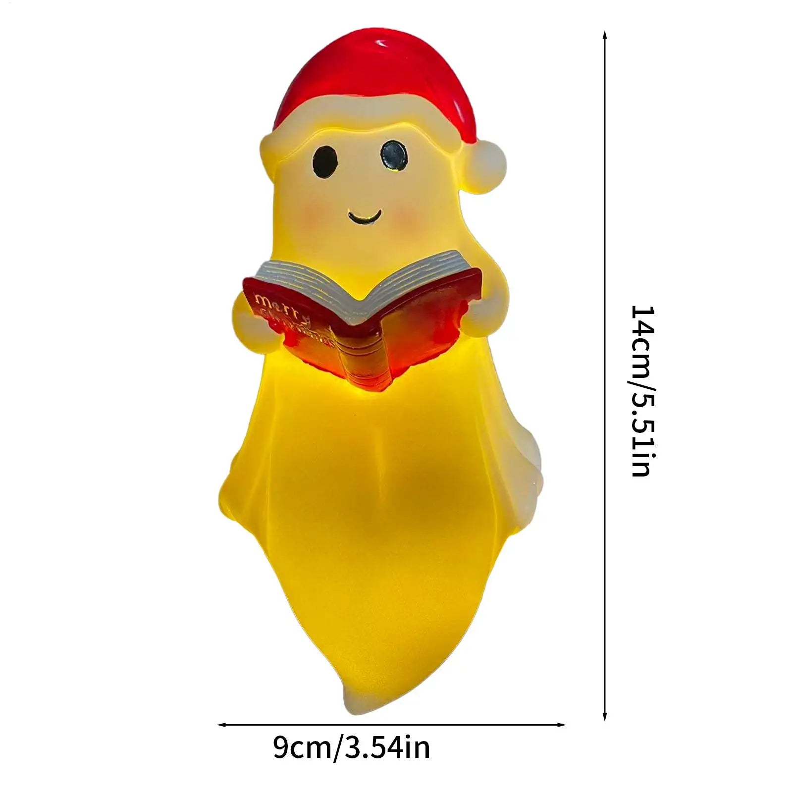 Ghost Nightlight with Book | Cute Spooky LED Desk Lamp Lamps & Night Lights - The Eezee Shop
