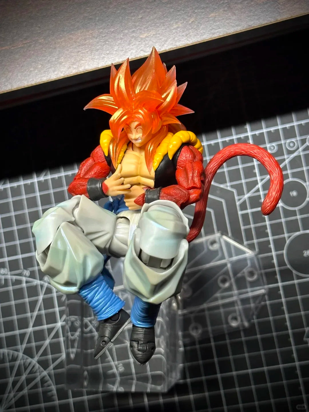 Gogeta Super Saiyan 4 Figure | Dragon Ball GT Statue Collectible Figures - The Eezee Shop