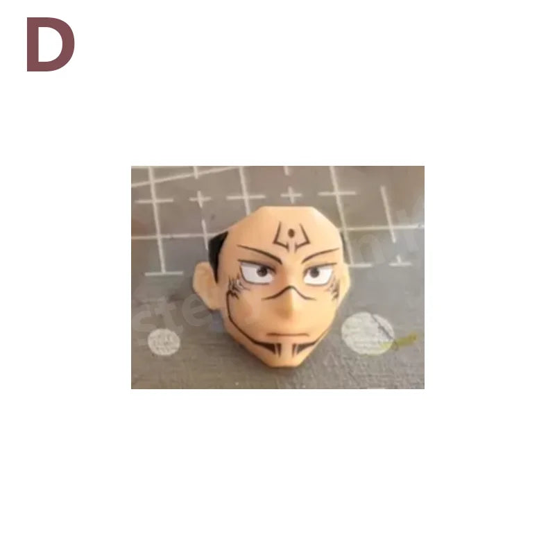 Yuji Itadori Articulated Figure | Sukuna Head & Black Outfit Collectible Figures - The Eezee Shop