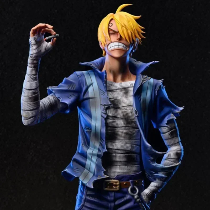 30CM One Piece Roronoa Zoro & Vinsmoke Sanji Anime Action Figure Display Stand Model Anime Figure - The Eezee Shop