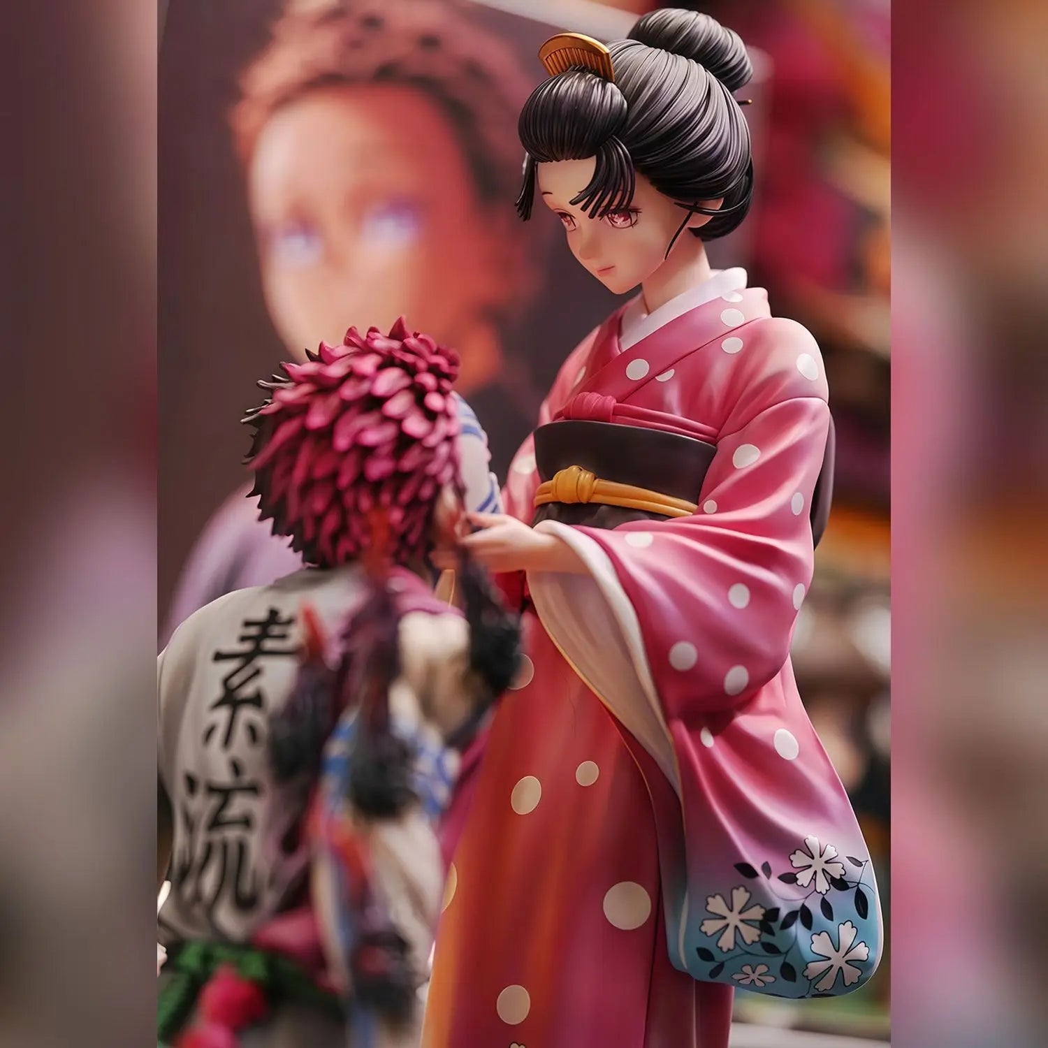 Akaza & Koyuki Statue | Demon Slayer Collector's Figure Collectible Figures - The Eezee Shop