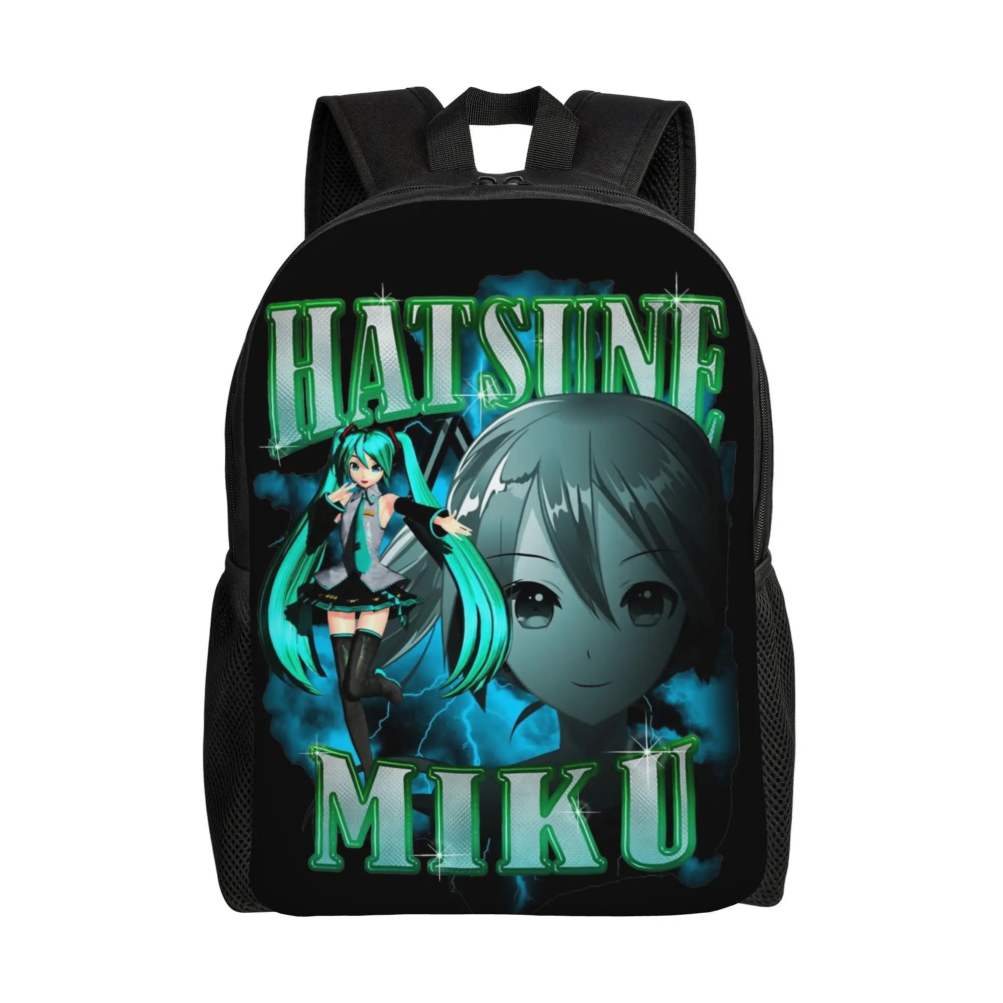 Hatsune Miku Laptop Backpack | Casual Daypack for School & Work Backpacks - The Eezee Shop
