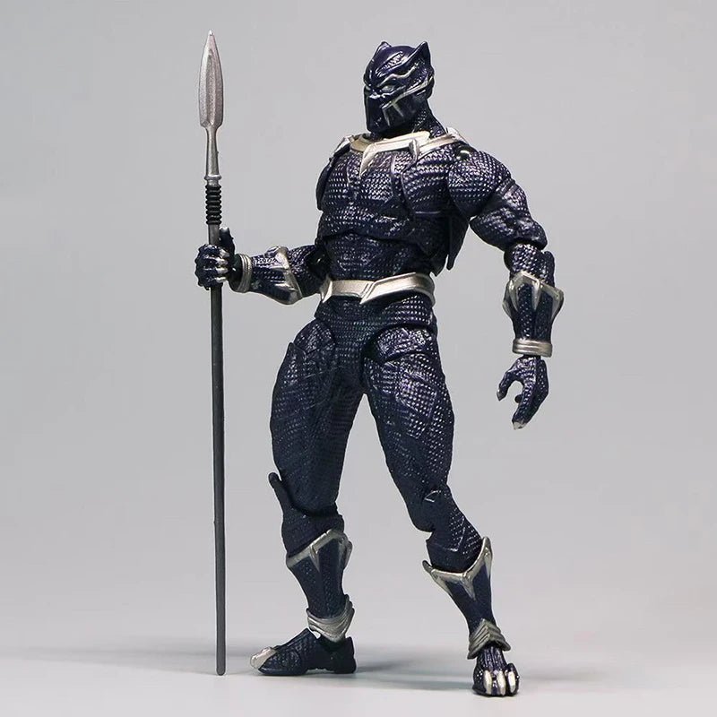 Black Panther Articulated Action Figure | King of Wakanda Collectible Figures - The Eezee Shop