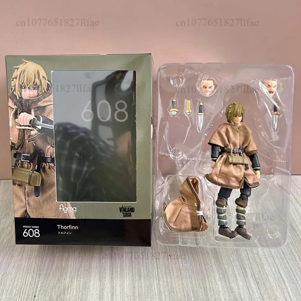 Figma 608 Thorfinn 14CM Vinland Saga Action Figure Model Toys Joint Other - The Eezee Shop