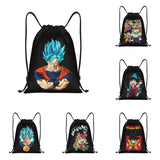 Dragon Ball Drawstring Bag | Waterproof Goku & Vegeta Gym Sack Bags - The Eezee Shop