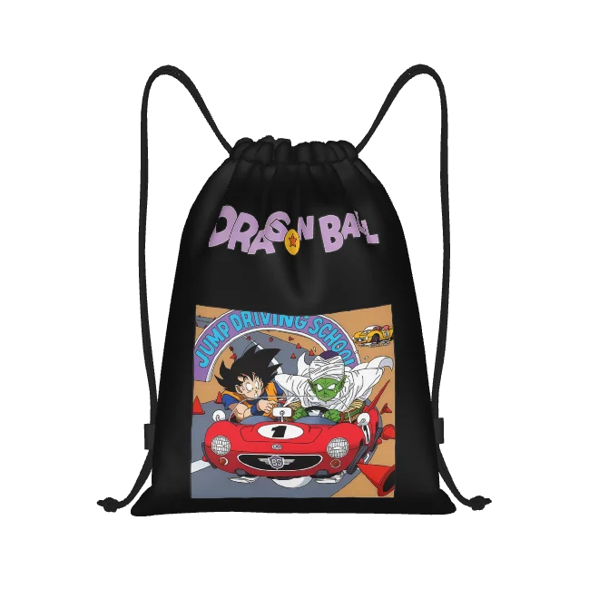 Dragon Ball Drawstring Bag | Waterproof Goku & Vegeta Gym Sack Bags - The Eezee Shop