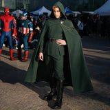 Doctor Doom Classic Villain Costume | Hooded Cape, Belt & Armor Cosplay Costumes - The Eezee Shop