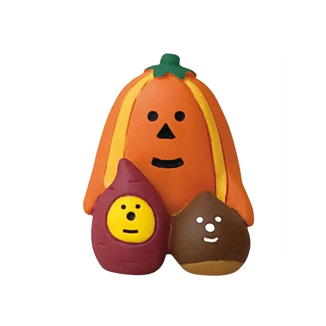 Halloween Mini Resin Ornament Set | Ghost & Pumpkin Micro Scene Halloween Figurines - The Eezee Shop