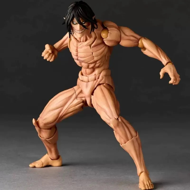 Kaiyodo Armored Titan Figures Revoltech AMAZING YAMAGUCHI Attack on Other - The Eezee Shop