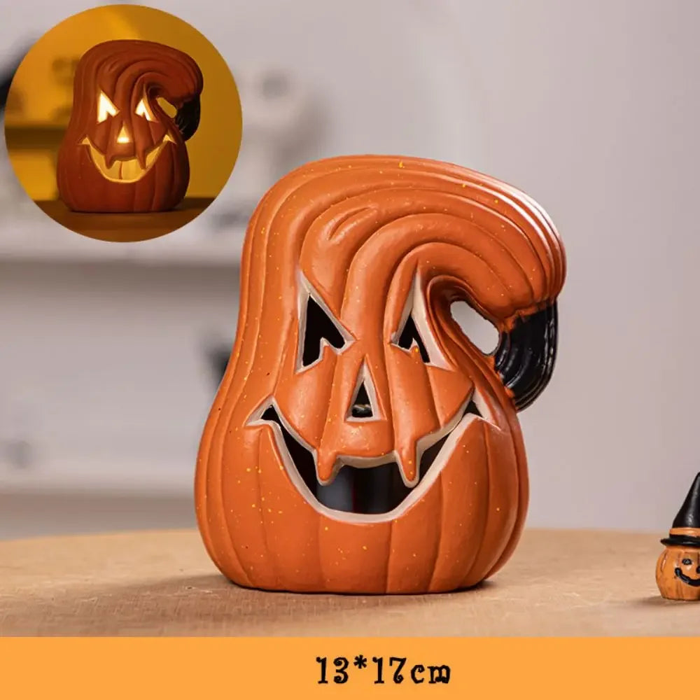 Pumpkins Lamp Halloween Decoration For Home Yard Garden Outdoor Decor Hallowen Horror House Skull Party Props Glow in The Dark - The Eezee Shop