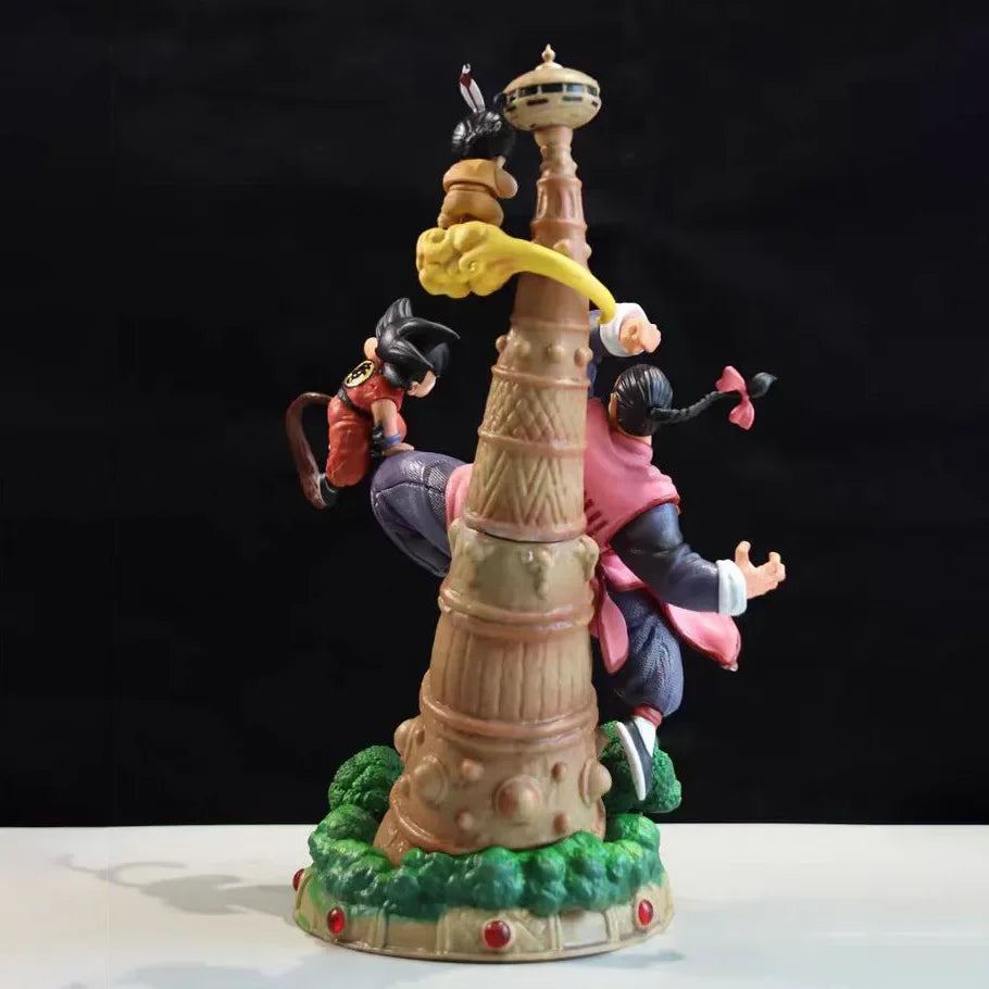 Goku vs Tao Pai Pai Figure | Dragon Ball Karin Tower Statue Collectible Figures - The Eezee Shop