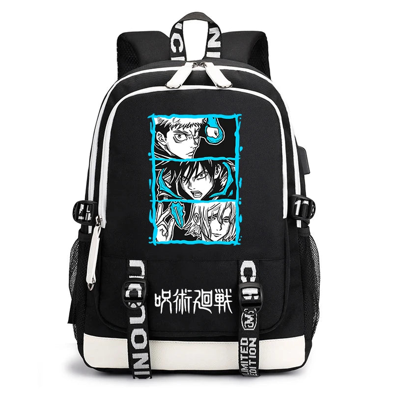 Jujutsu Kaisen Student Backpack | Lightweight Anime Daypack Backpacks - The Eezee Shop