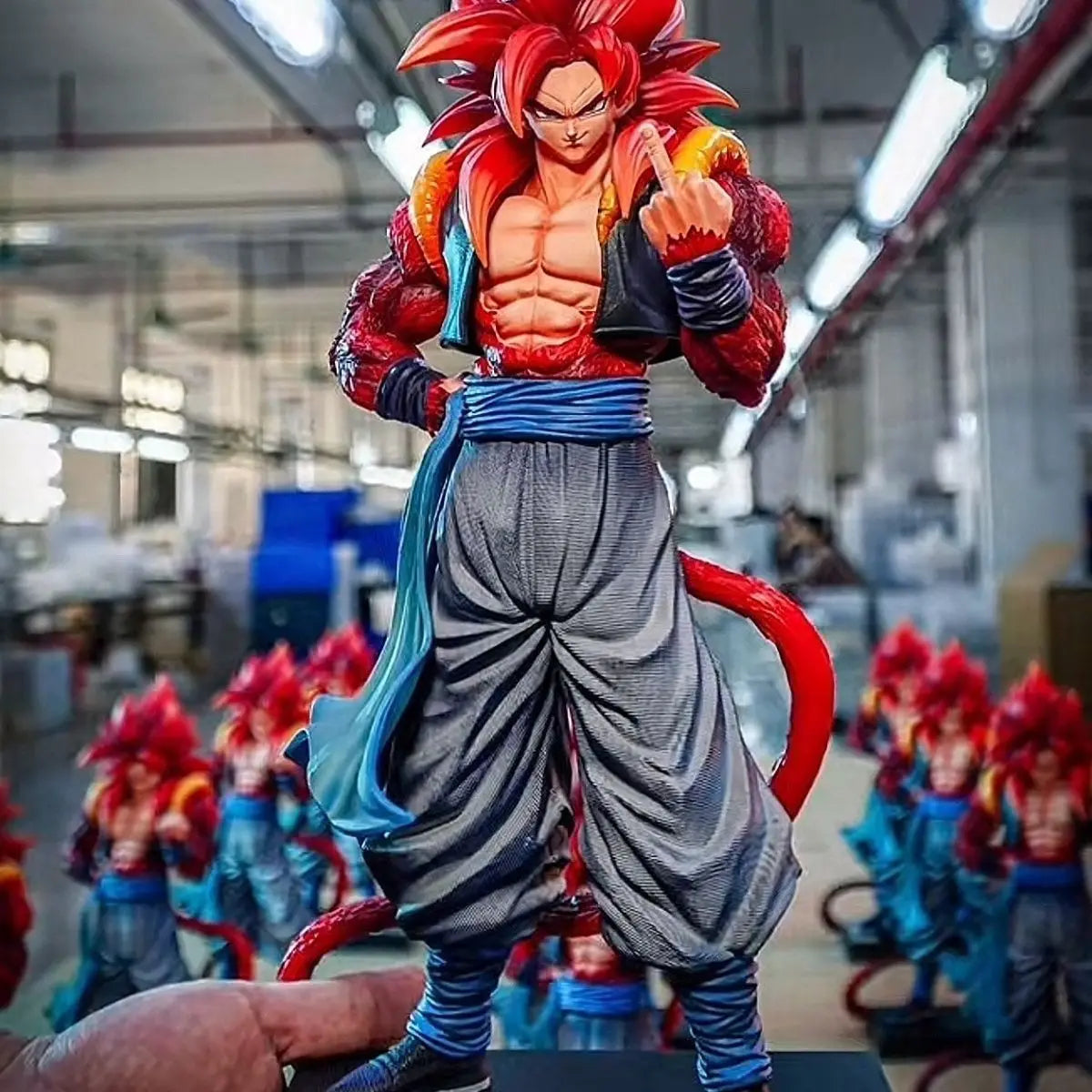 Gogeta SSJ4 34cm Statue | Dragon Ball GT PVC Figure Collectible Figures - The Eezee Shop