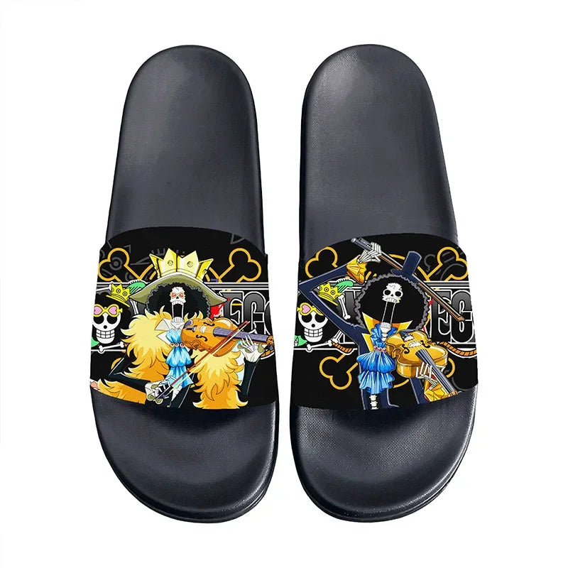 One Piece Couples Slippers | Non-Slip EVA Bathroom & Home Shoes Slippers & Sandals - The Eezee Shop