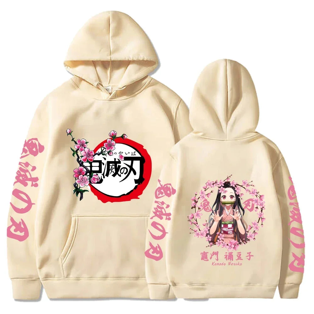 Demon Slayer Graphic Hoodie | Unisex Sports Sweatshirt Hoodies & Sweatshirts - The Eezee Shop