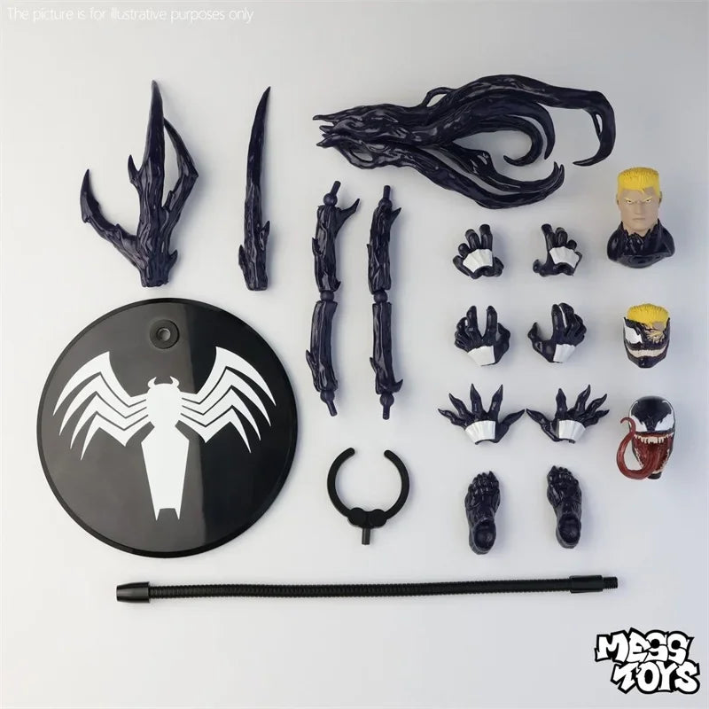 Spider-Man Symbiote & Scarlet Spider Action Figure | 1/12 Scale Collectible Figures - The Eezee Shop