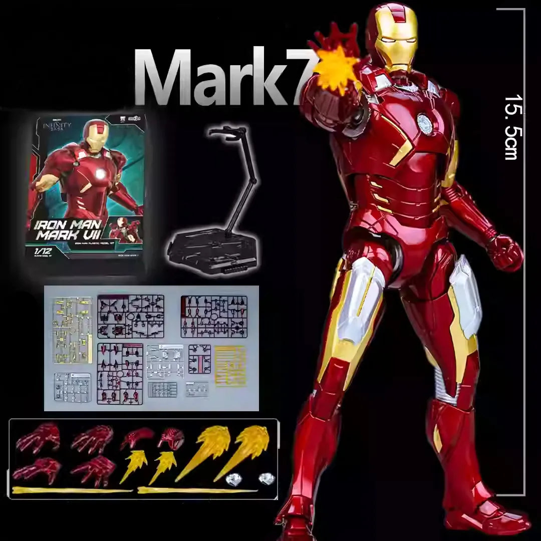 Iron Man Mark 42-46 DIY Action Figure | Tony Stark Legend Collectible Figures - The Eezee Shop