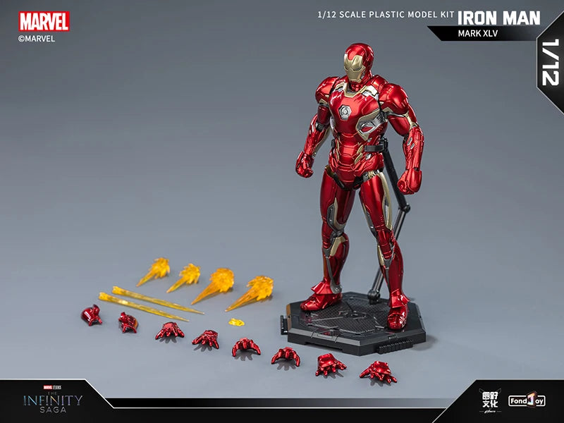 Iron Man Mark 45 Assembly Kit | Movable Joint Model Figure Collectible Figures - The Eezee Shop