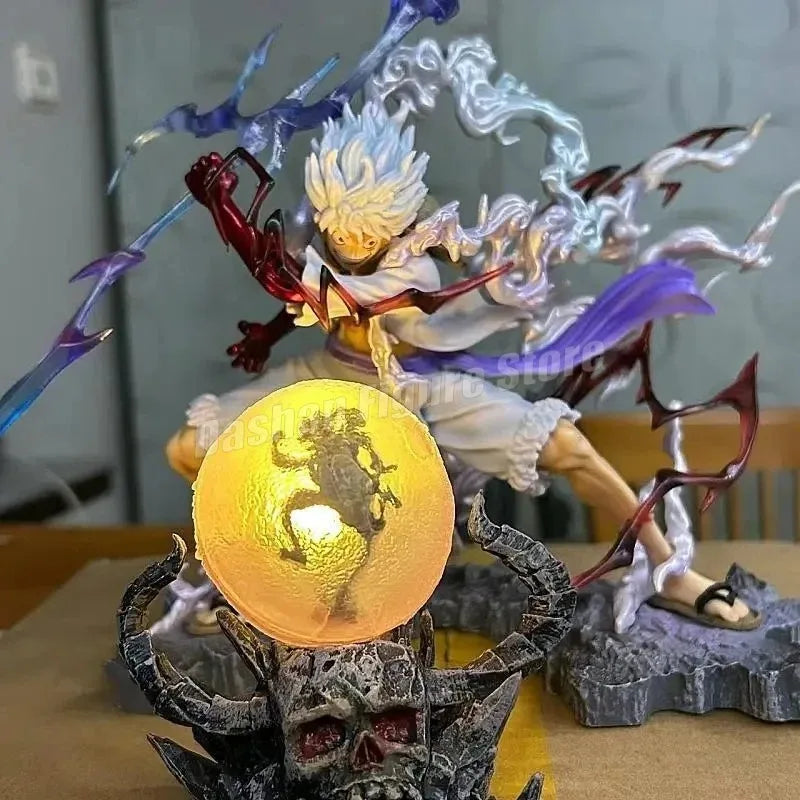 Gear 5 Nika Luffy Light-Up Figure | One Piece GK Statue Collectible Figures - The Eezee Shop