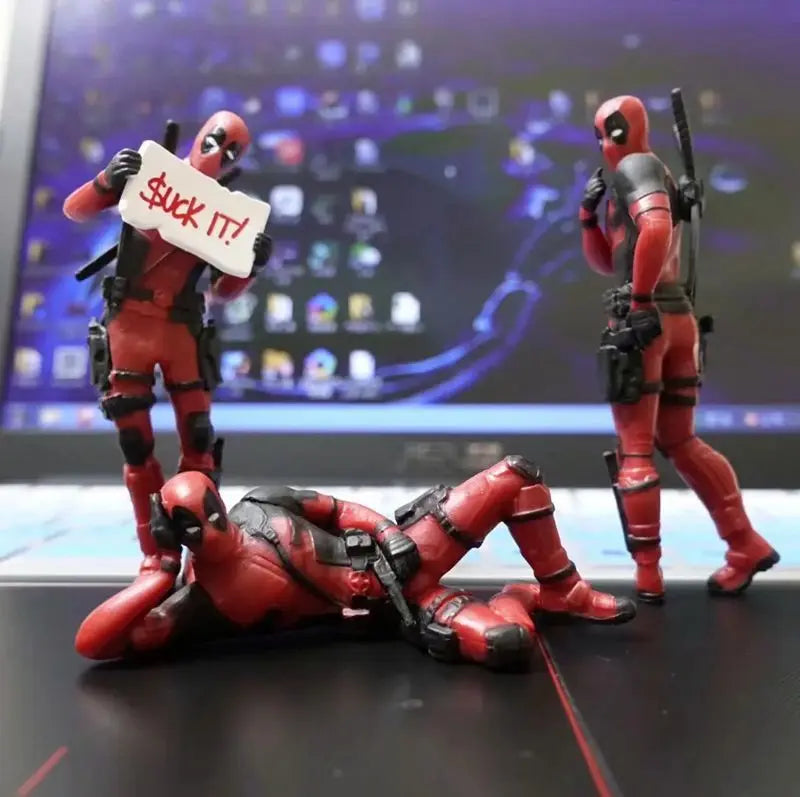 Deadpool Car Hanging Figure | Funny Interior Car Decoration Car Accessories - The Eezee Shop