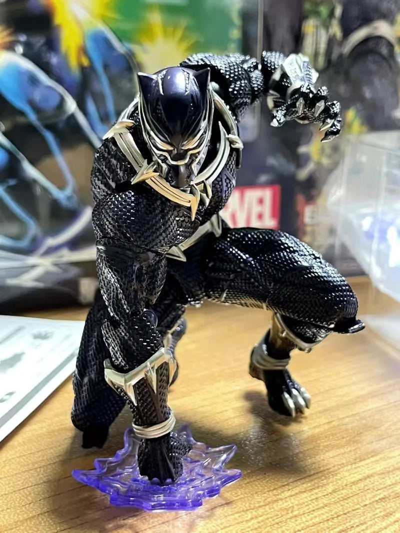 Black Panther Articulated Action Figure | King of Wakanda Collectible Figures - The Eezee Shop