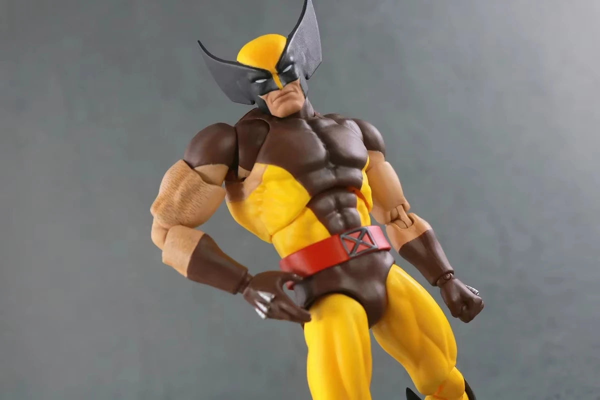 Wolverine Brown Comic Figure | Articulated X-Men Collectible Collectible Figures - The Eezee Shop