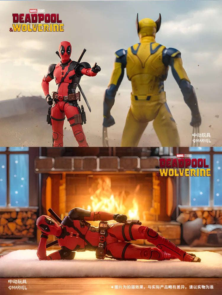 Deadpool & Wolverine 7" Model Figure | 1/10 Scale Collectible Collectible Figures - The Eezee Shop