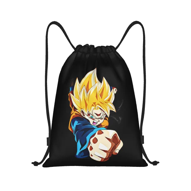 Dragon Ball Drawstring Bag | Waterproof Goku & Vegeta Gym Sack Bags - The Eezee Shop