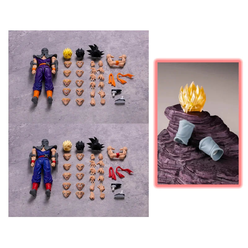 Young Gohan Missing Arm Figure | Dragon Ball Future Statue Collectible Figures - The Eezee Shop