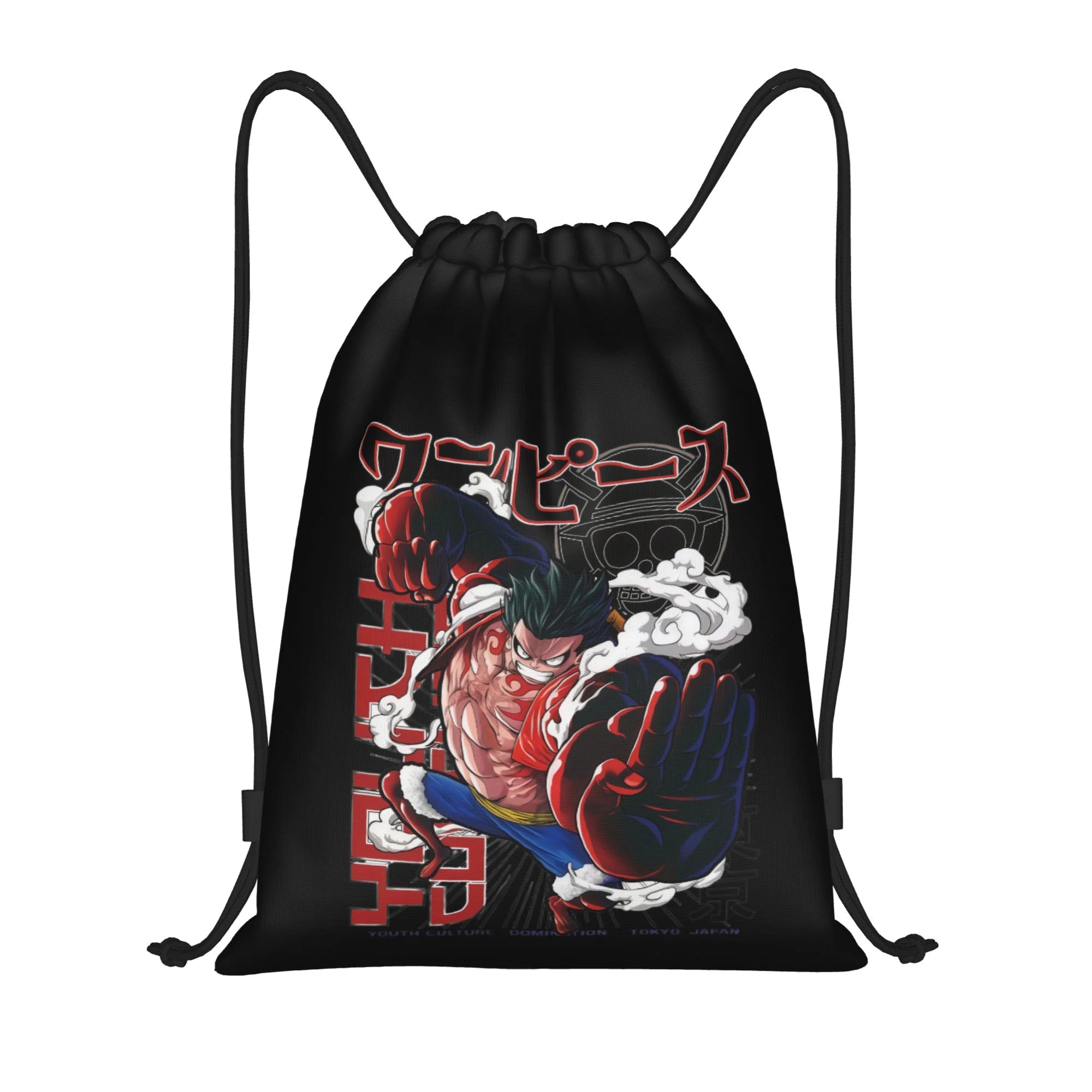 One Piece Drawstring Bag | Waterproof Luffy & Zoro Gym Sack Bags - The Eezee Shop