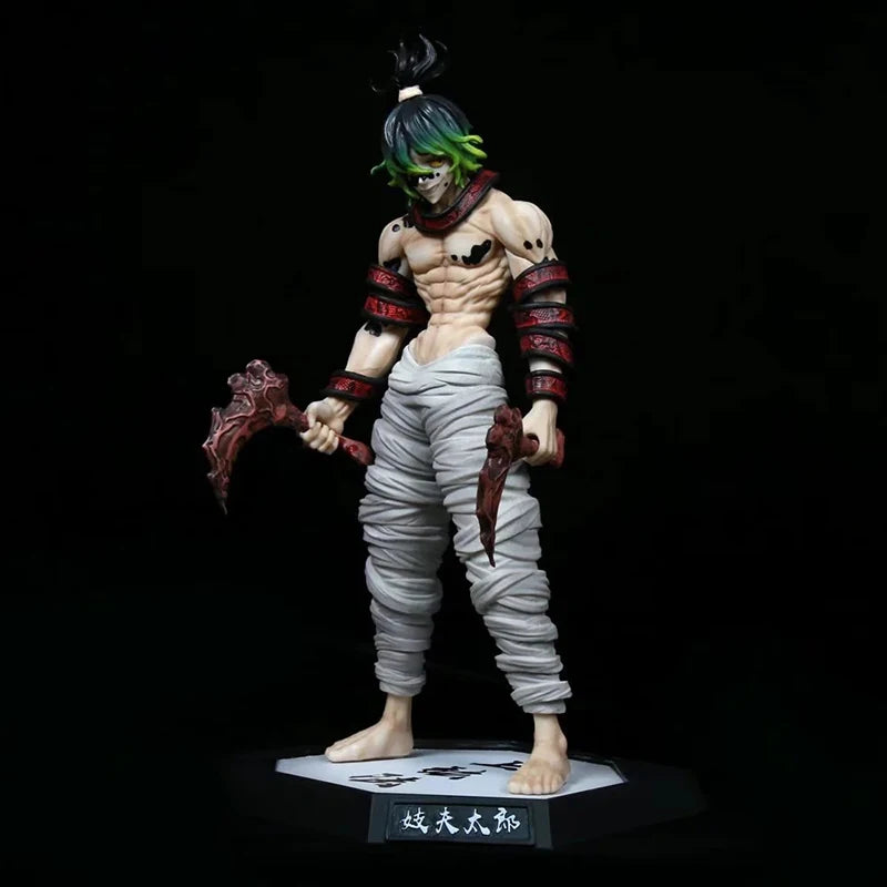 Kokushibo 32cm GK Statue | Demon Slayer Upper Moon Figure Collectible Figures - The Eezee Shop