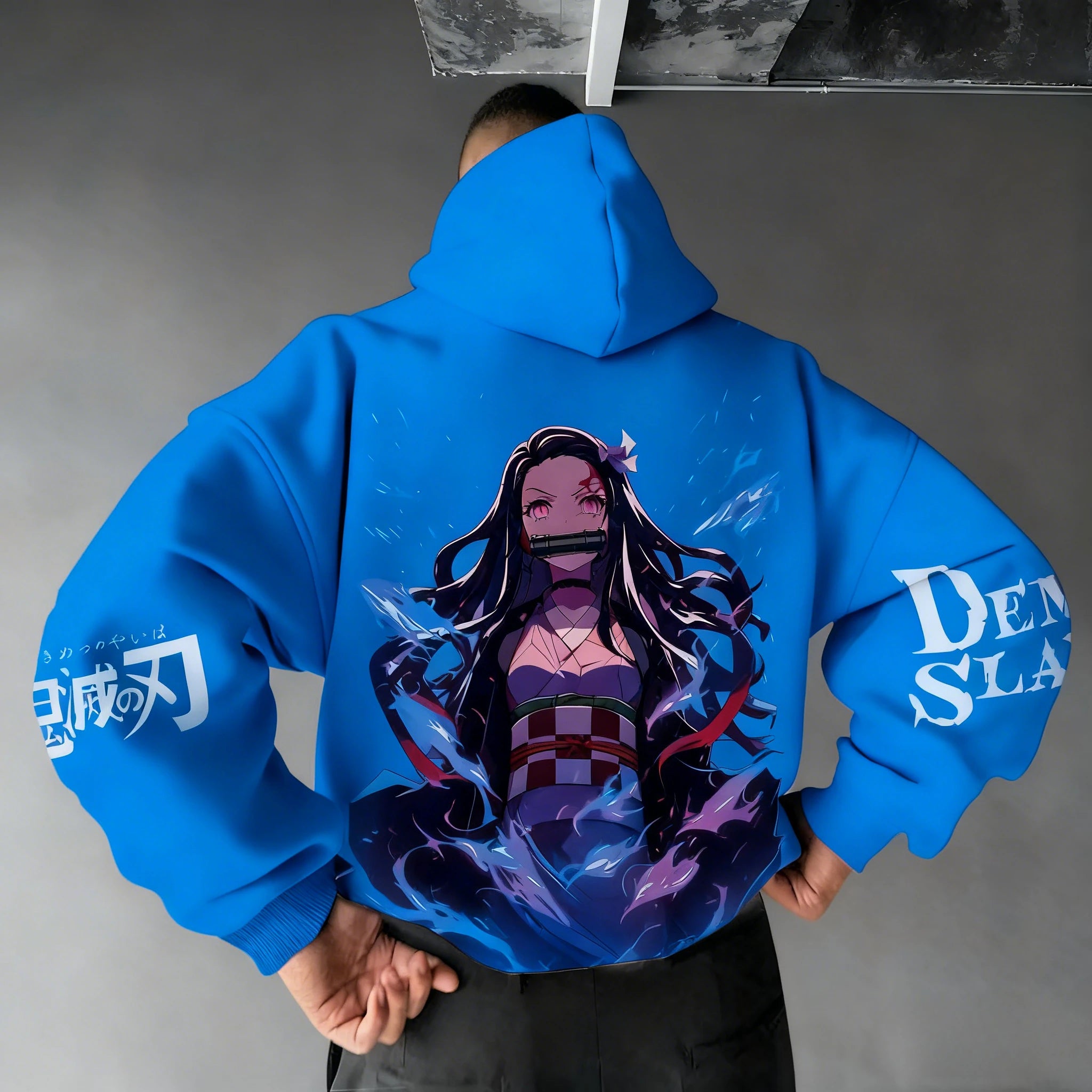 Nezuko Kamado Hoodie | Demon Slayer Parent-Child Sweatshirt Hoodies & Sweatshirts - The Eezee Shop