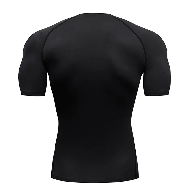 Spider Print Compression Shirt | Men's Quick-Dry Gym Jersey Gym & Compression Wear - The Eezee Shop