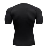 Spider Print Compression Shirt | Men's Quick-Dry Gym Jersey Gym & Compression Wear - The Eezee Shop