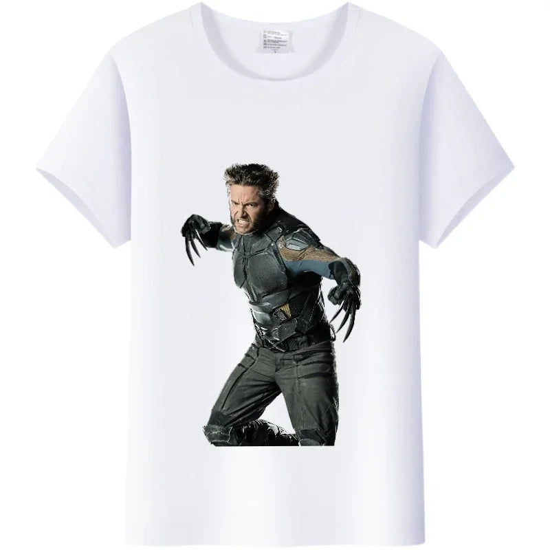 Kids Deadpool & Wolverine T-Shirt | Cartoon Summer Tee Graphic Tees - The Eezee Shop