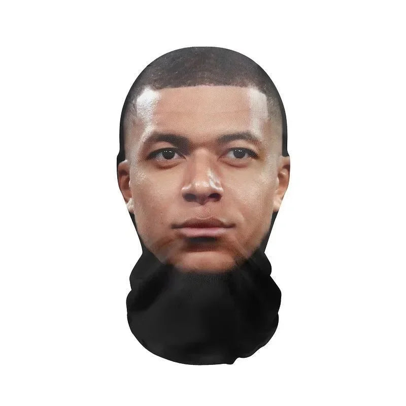 Printed Face Balaclava Mask | Novelty Full Face Halloween Mask Halloween Masks - The Eezee Shop