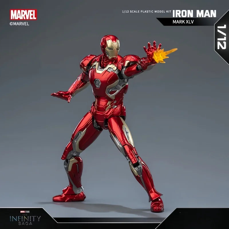Iron Man MK45 Model Kit | 1/12 Infinity Saga Poseable Figure Collectible Figures - The Eezee Shop