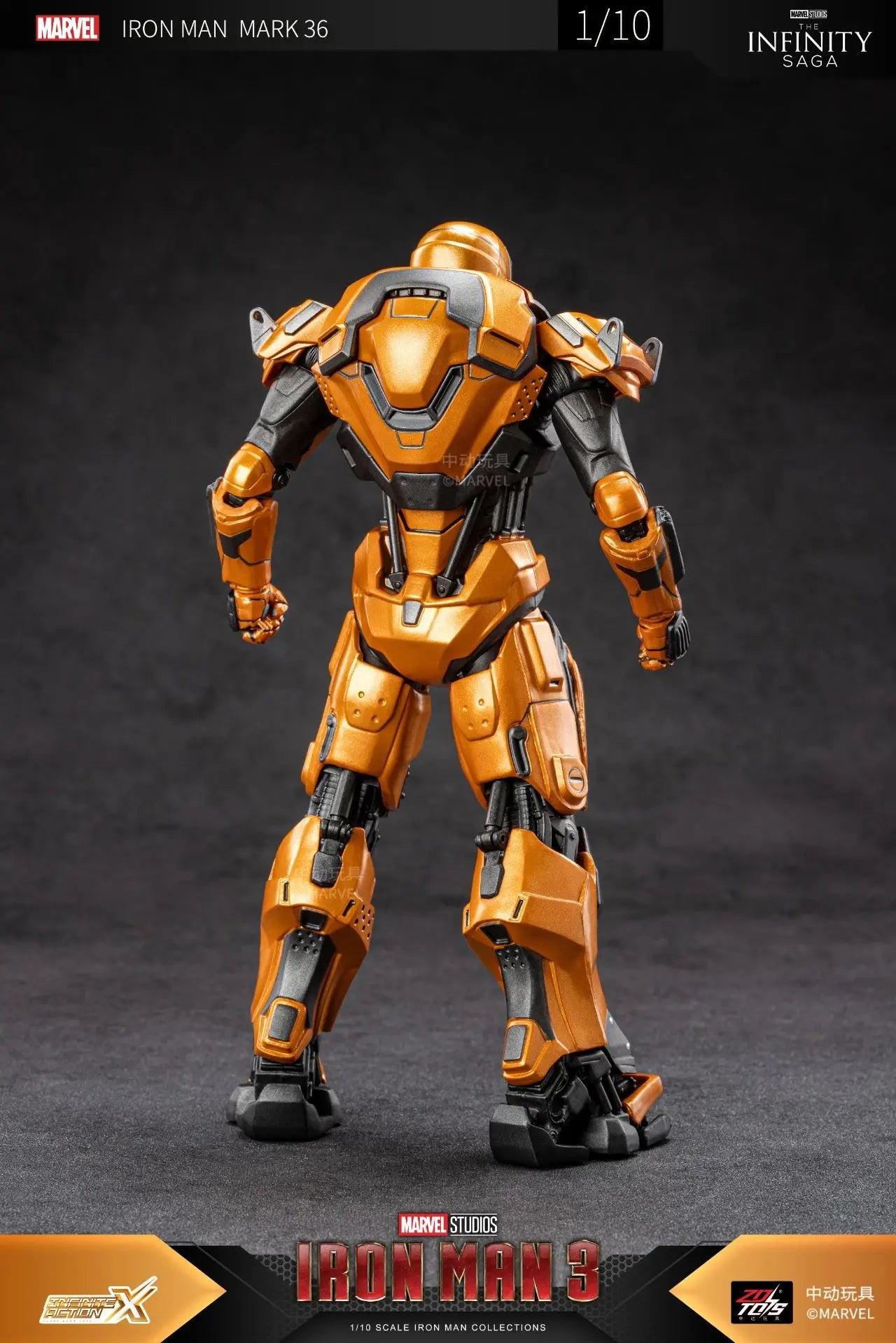 Iron Man Mark 35 Red Snapper Figure | Tony Stark Collectible Collectible Figures - The Eezee Shop
