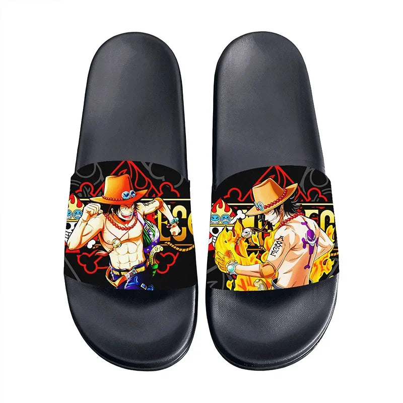 One Piece Couples Slippers | Non-Slip EVA Bathroom & Home Shoes Slippers & Sandals - The Eezee Shop