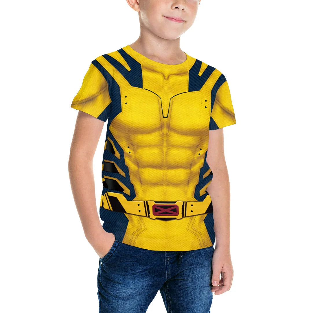 Deadpool & Wolverine Zentai Costume | Men's Superhero Jumpsuit Cosplay Costumes - The Eezee Shop